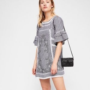 Free People 'Sunny Day' Gingham Mini Dress